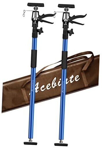 2PK Support Pole,Steel Telescopic Quick Adjustable 3rd Hand Support System,