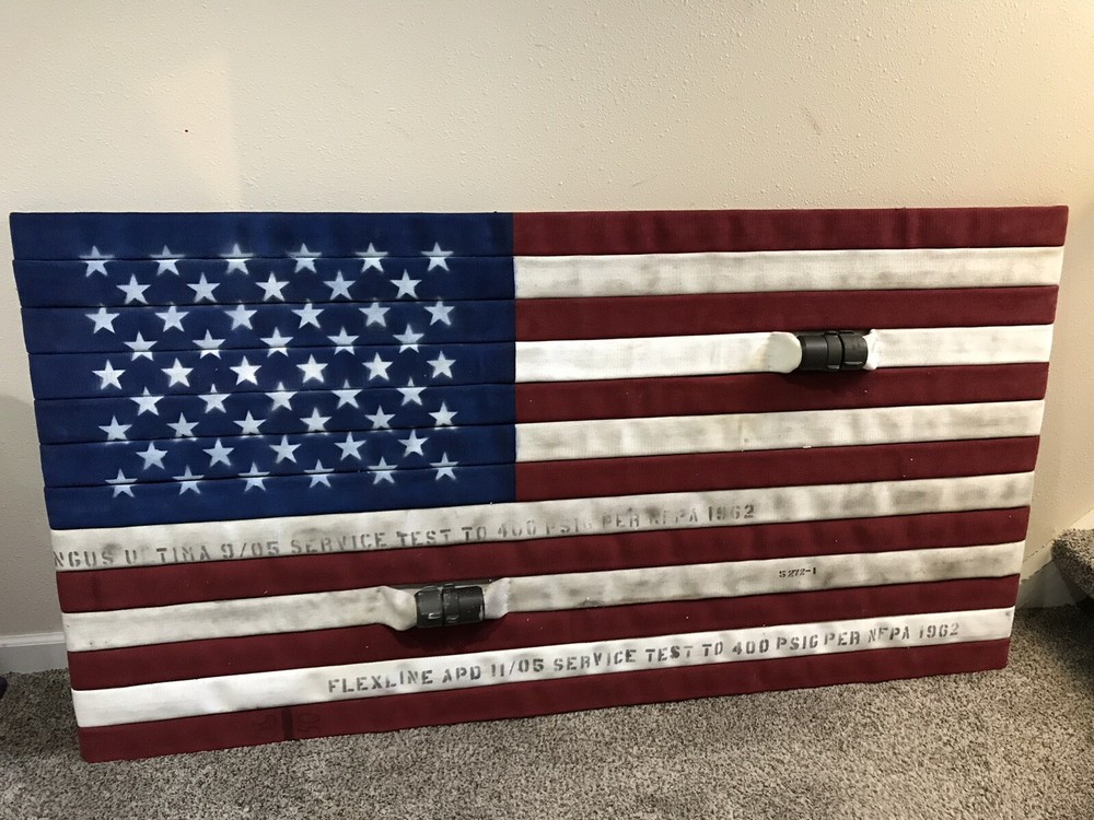 Fire Hose Flags