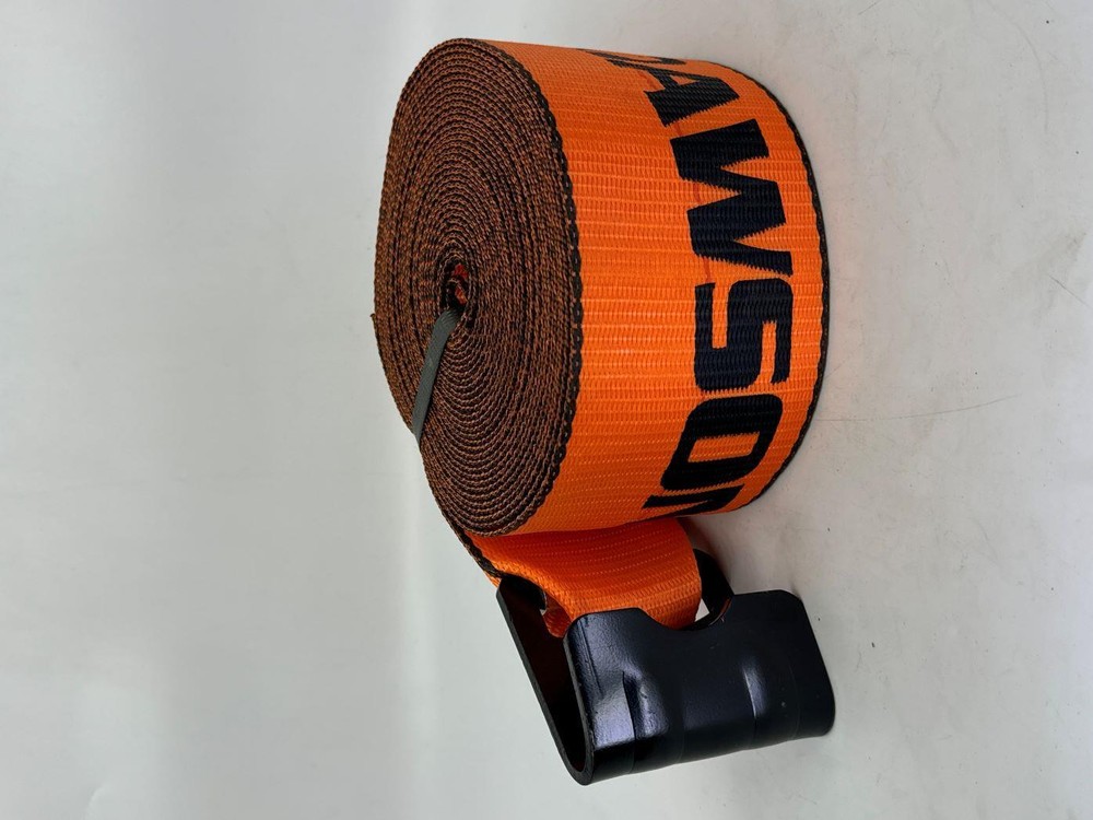 4"X35' Heavy Duty Winch Strap with Flat Hook 4 Pack