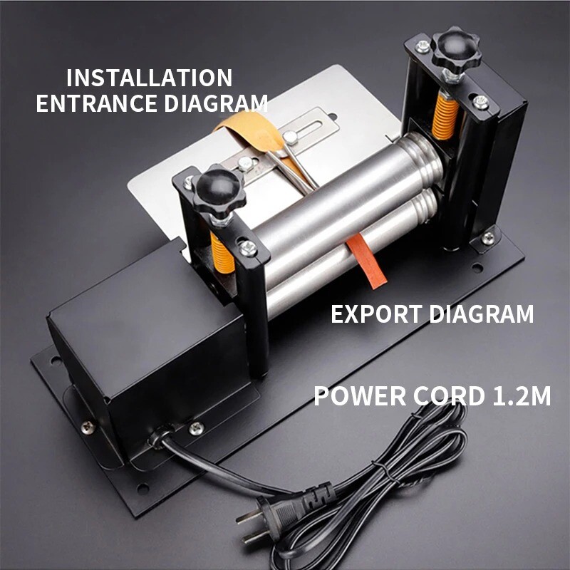 Electric Small Leather Drawing Machine, Hand-rolled Glue Cylinder Machine