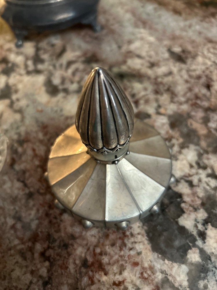 Antique Victorian Silverplate Pickle Castor
