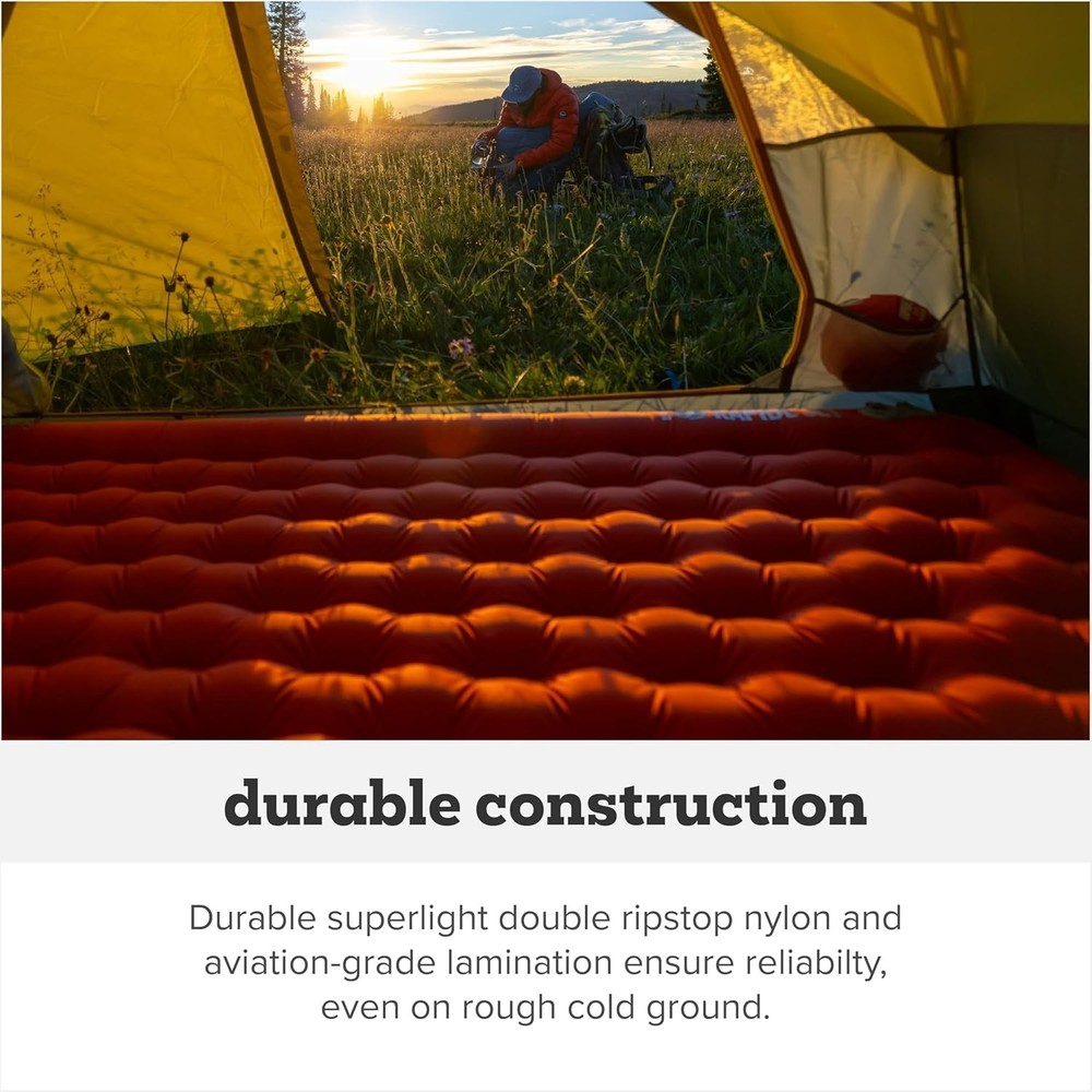 Big Agnes Rapide SL Insulated Sleeping Pad 25"x78" NEEDS PATCH pls read