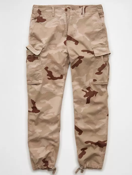 AE Flex Lived-In Cargo Pant, Tan