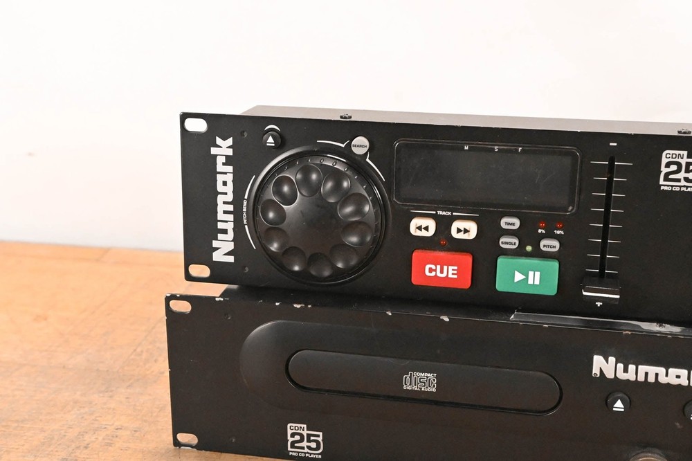 Numark CDN25 Professional Dual CD Player with Controller CG01UAC