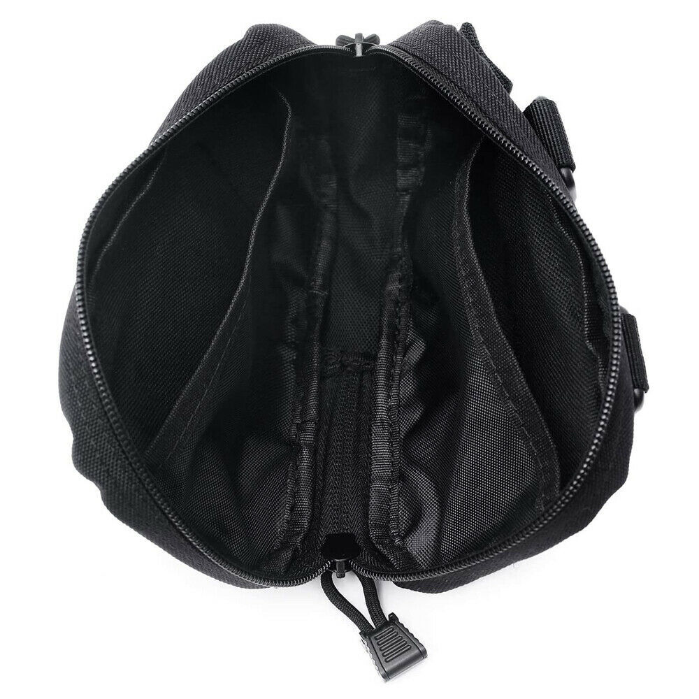 Tactical Molle Horizontal Admin Pouch Compact Utility EDC Organizer Tool Bag US