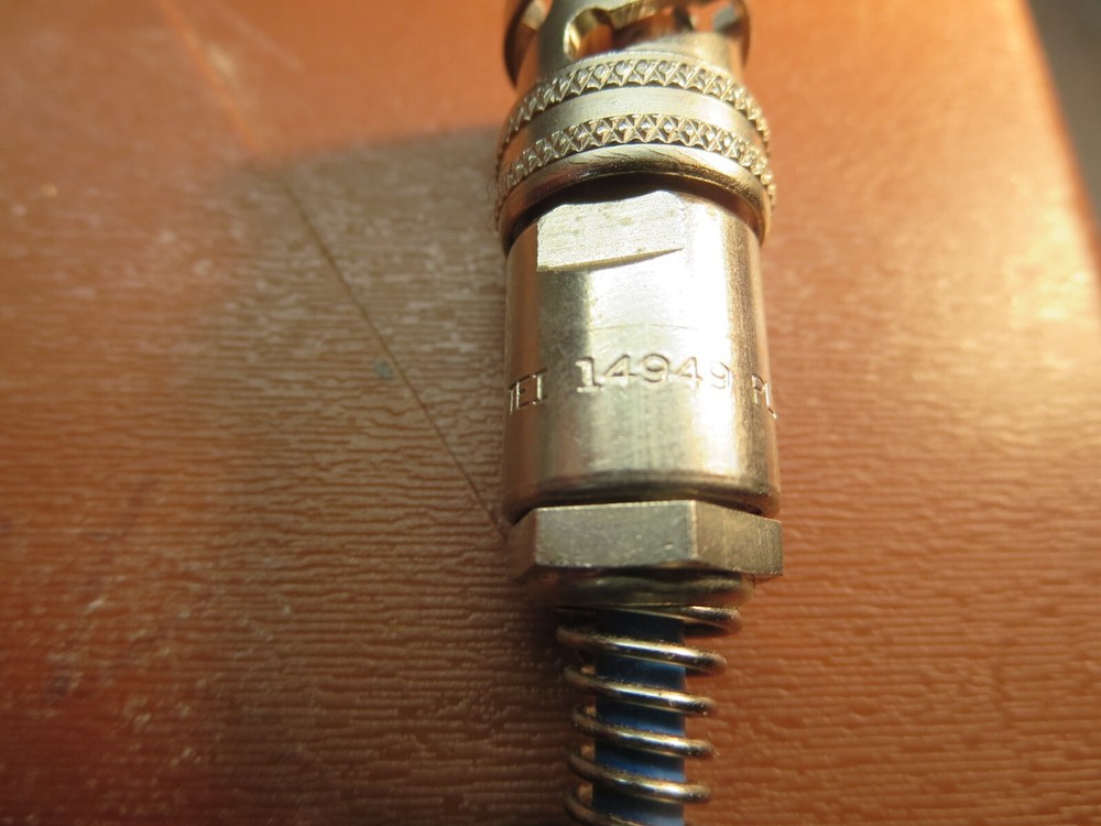 Excaliber Systems X2AA1-0.2 Coax Connector Cable 8 3/4" E To E Used See Pics