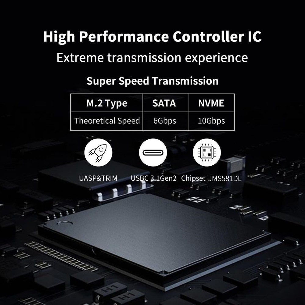HDD Dock+ M.2 Enclosure Bundle