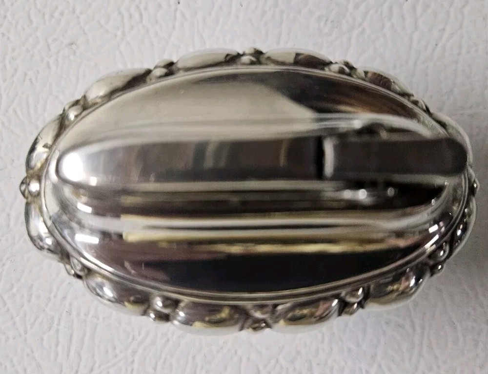 Vintage Silver Plate Ronson "CROWN" Table Lighter - c1936-48