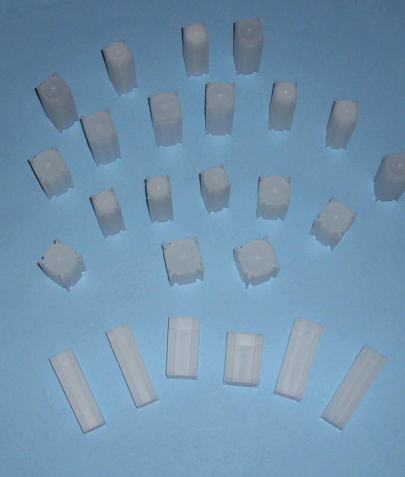 10 You Pick-Assorted Sizes SQUARE Coin Tubes - COIN SAFE-Cent through Small $