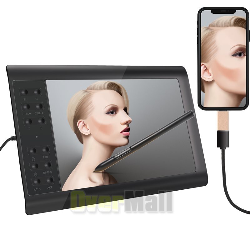VIN1060 Plus Graphic Drawing Tablets Digital Pen Tablet for Mac, Windows Android