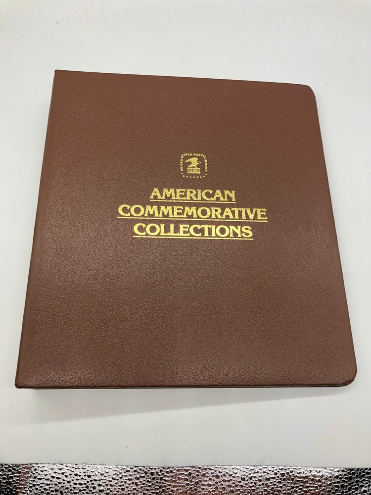 3X Used American Commemorative Collections Stamps Binders