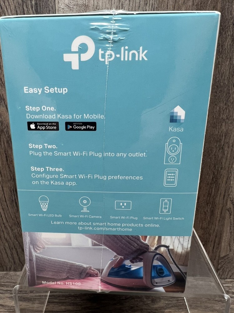 TP-LINK HS100 Smart WiFi Plug for Amazon Alexa & Google New/Sealed