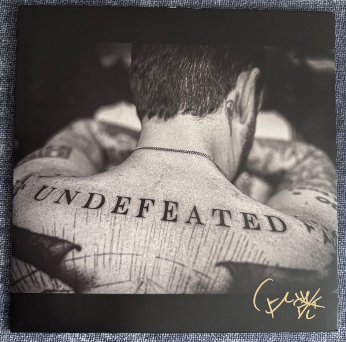 Frank Turner - Undefeated Signed Black Vinyl  *SEE DESCRIPTION & Pictures*