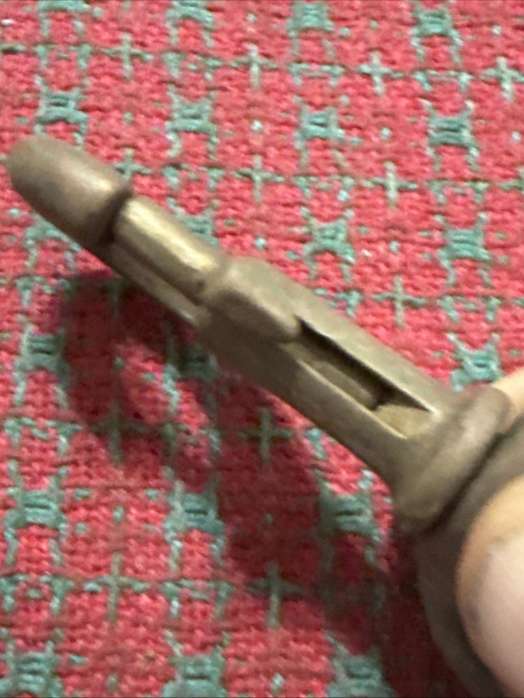 Vintage Solid Brass Swivel Snap Hook Antique Brass