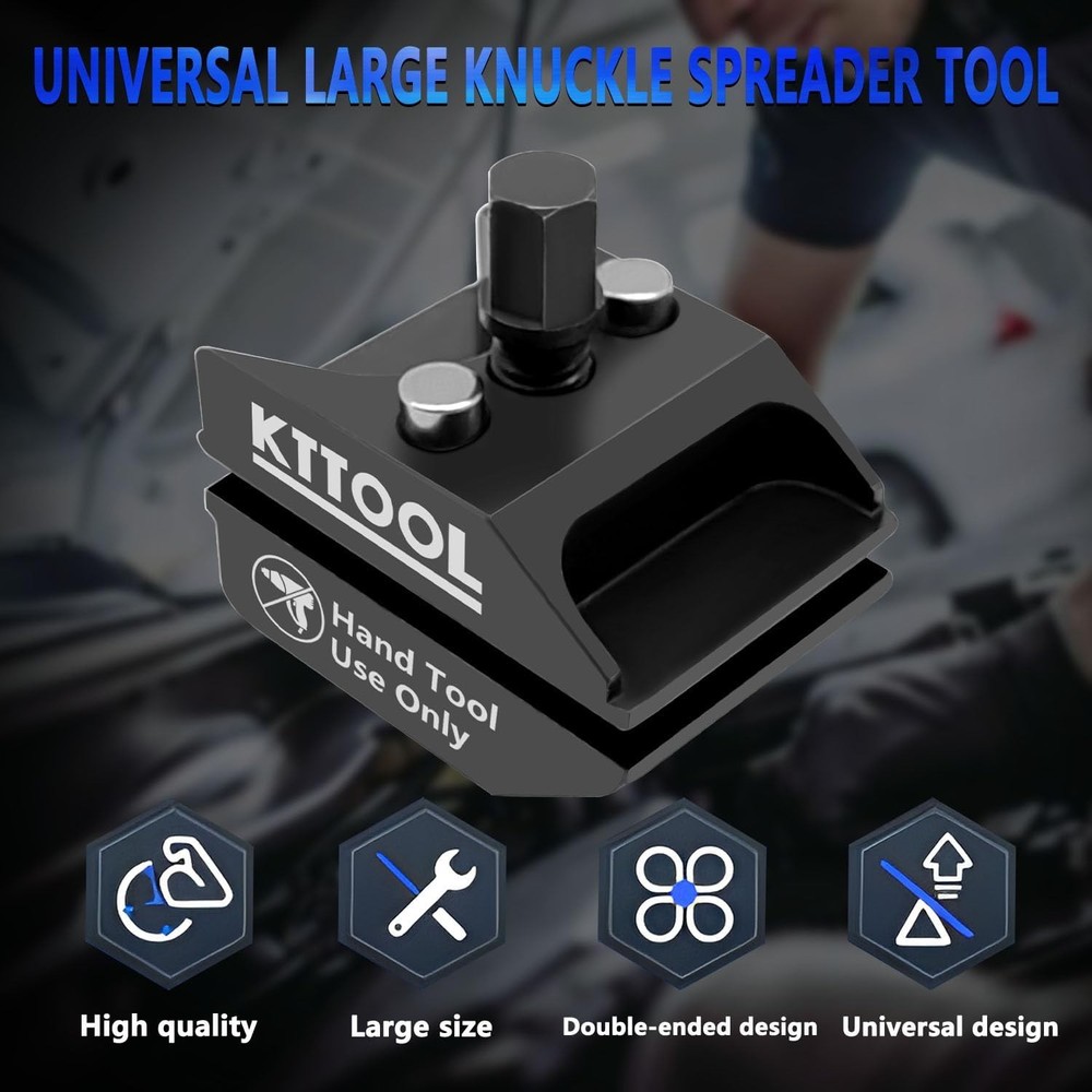 Universal Large Suspension Strut Split Hub Steering Knuckle Spreader Tool Compat