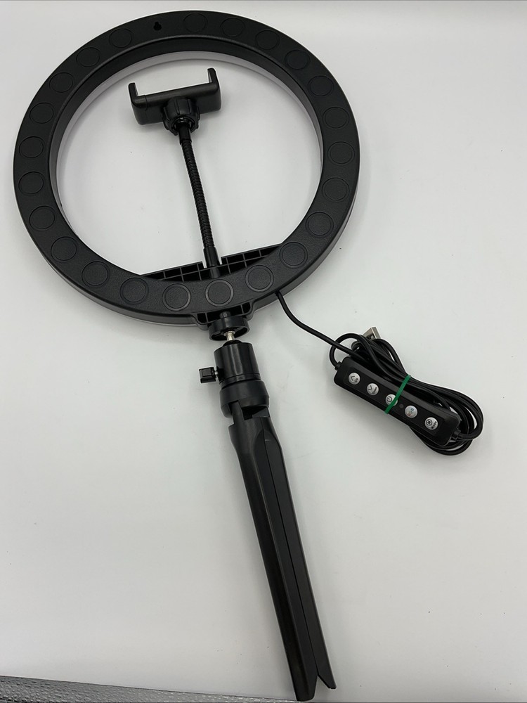 Bower Phone Holding USB Multi Color Changing Ring Light With Inline Light Contr