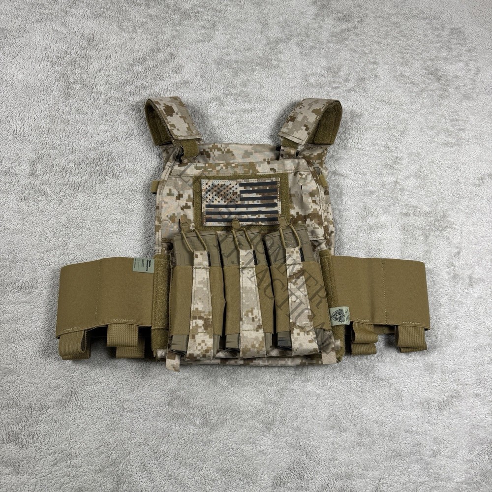 IR Reflective US Flag Patch (3 x 5”, AOR1)