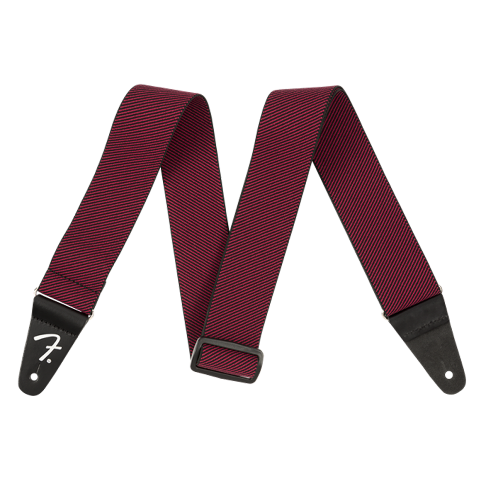 Fender WeighLess Guitar Strap - Red Tweed