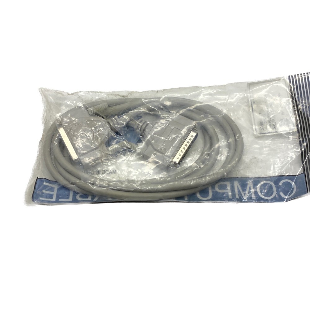 NEW IN PACKAGE SPC 6’ 25 Conductor Fully Shielded Data Cable SPC10456 DB25 M/F