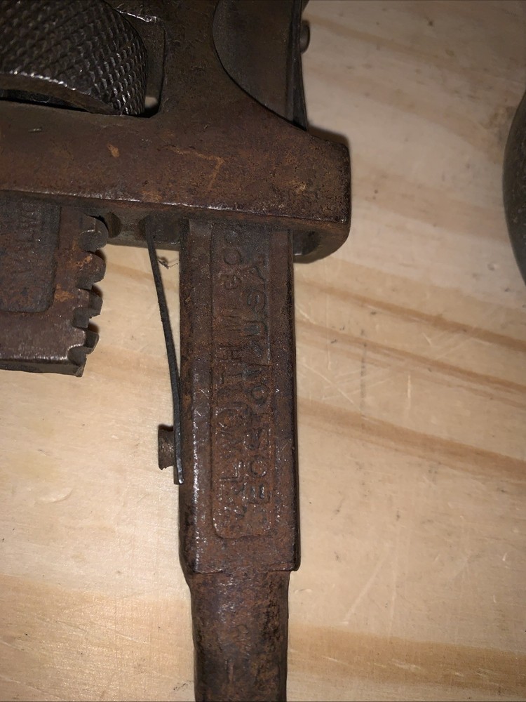 2 Vintage 10" STILLSON Pipe Wrenches