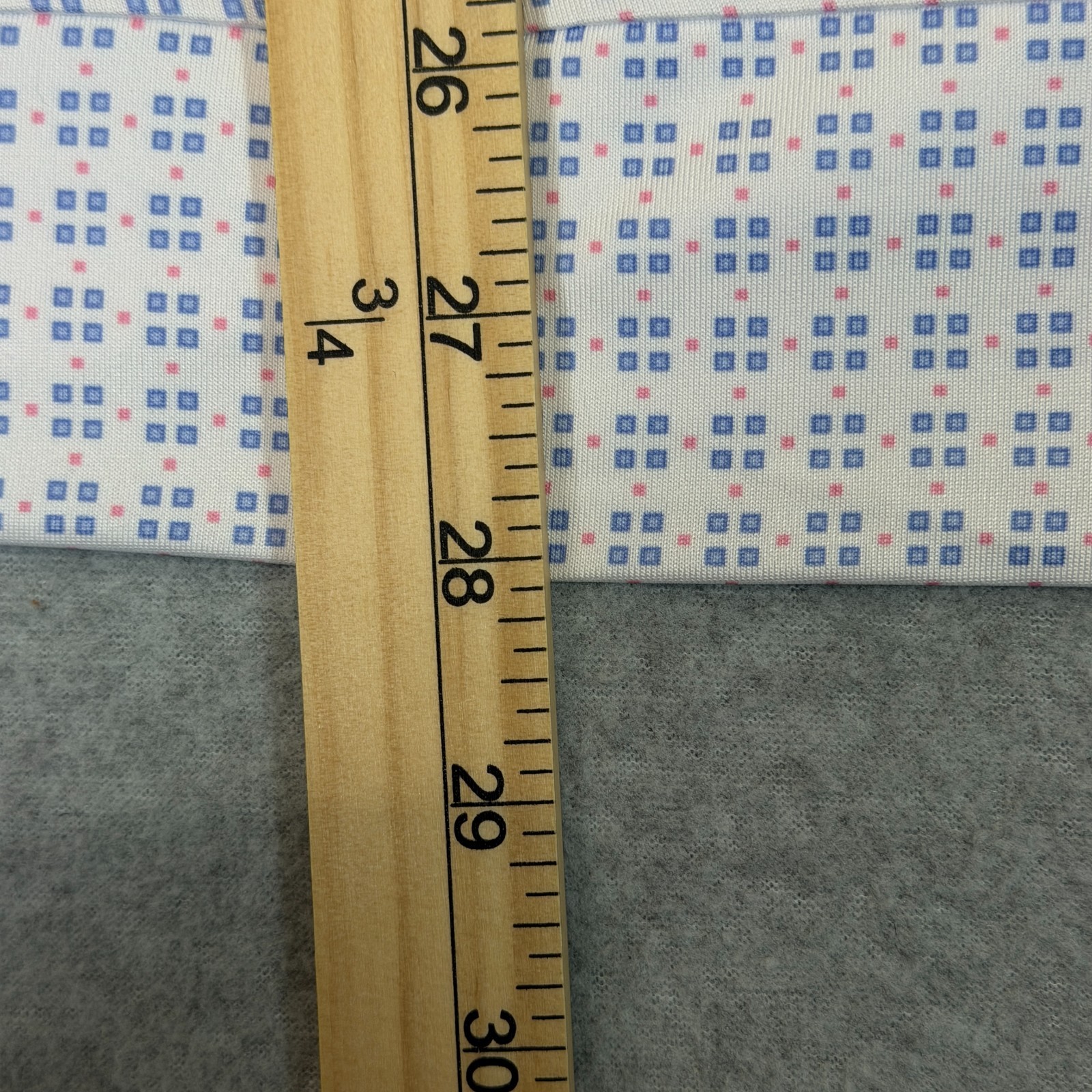 TailorByrd Performance 1/4 Zip Pullover Men's XL White Geo Print Active/Golf NWT