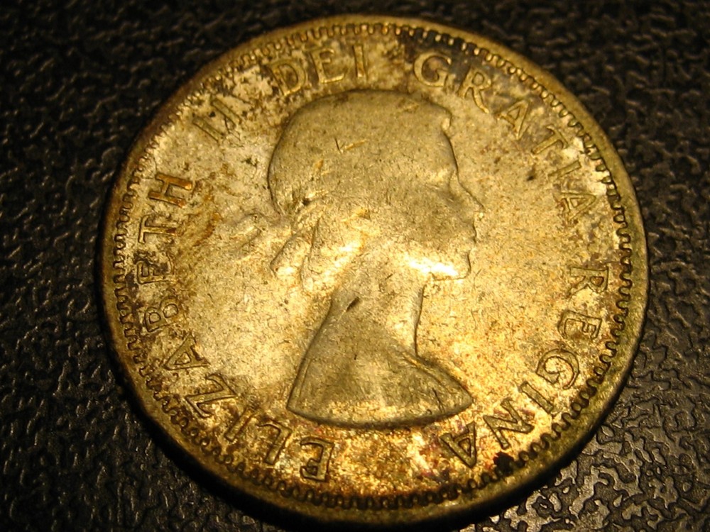 1957 Canadian Dime