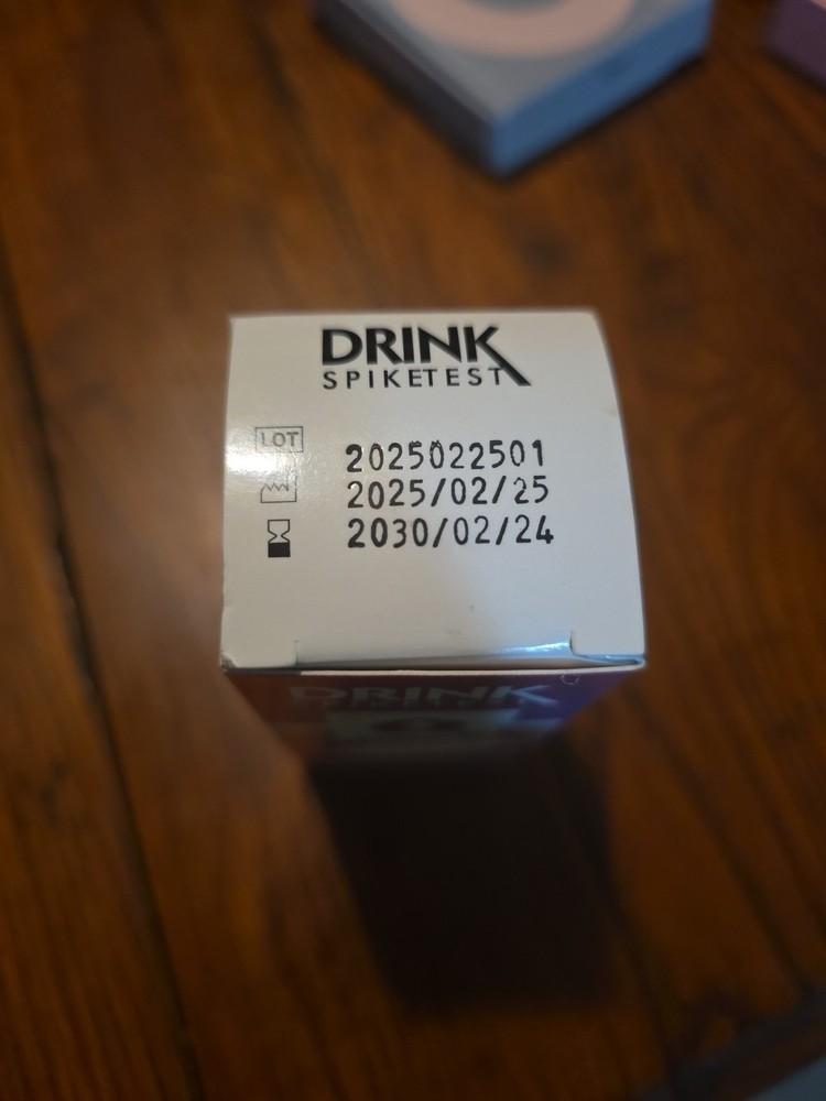 Spike Drink Test Strips Detector for Beverage Safety, 100 Count, 10-Second De...