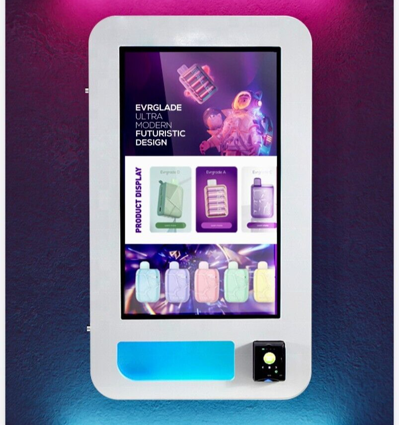 Wall mounted Vending Machine with touchscreen - Pre-used