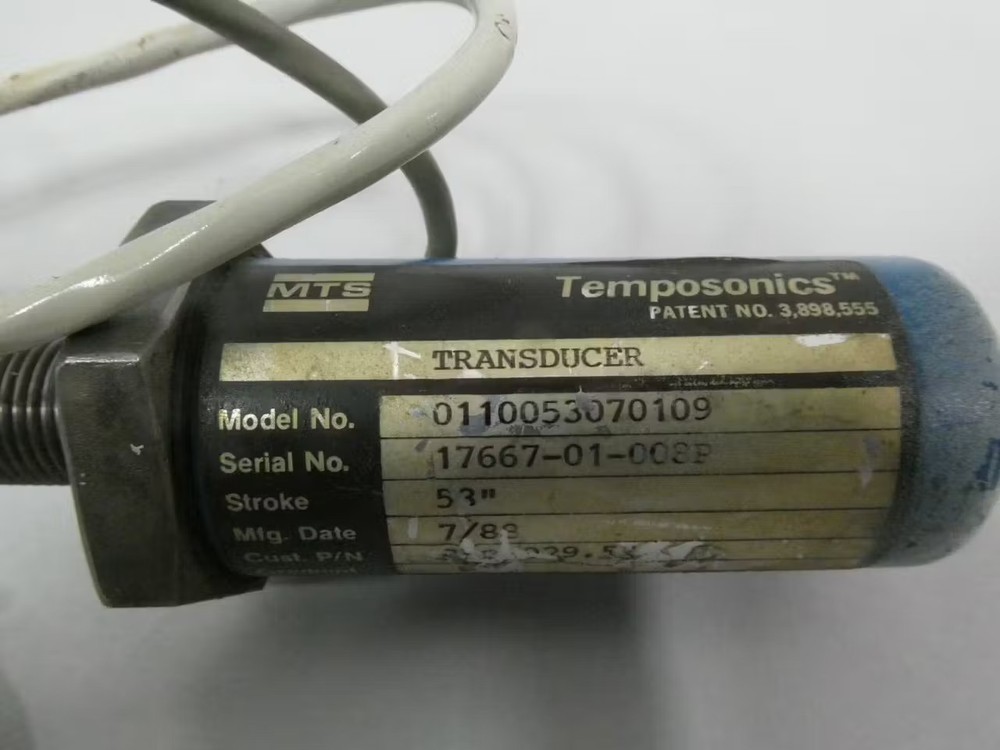 Mts 0110053070109 Temposonics Linear Position Transducer 53in