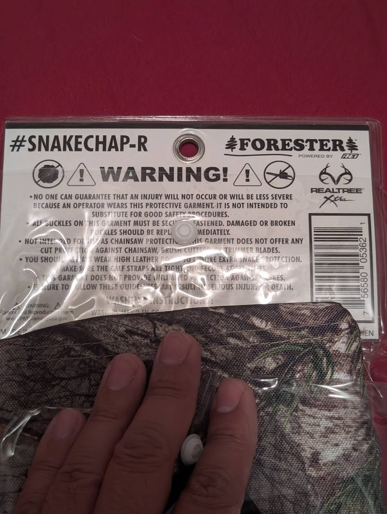 Forester Snake Chaps Camouflage
