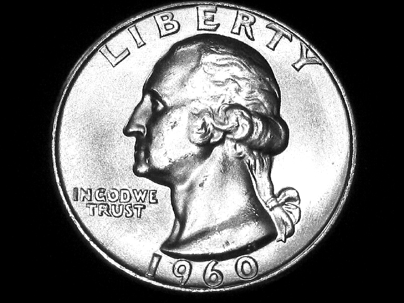 1960-D Washington Quarter --- Gem Uncirculated