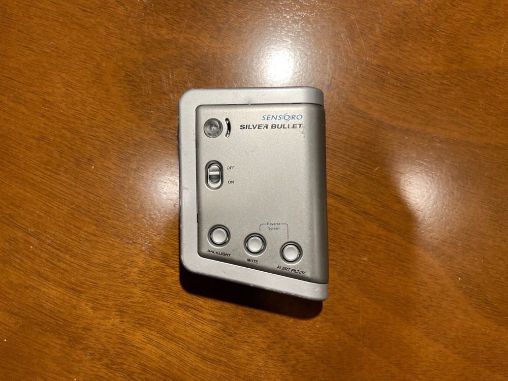 Sensoro Silver Bullet RX7500 Radar Detector UNTESTED