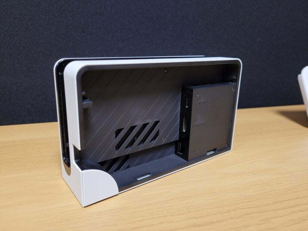 🔥 [LAN WHITE DOCK + HDMI and Cable ONLY] From OLED NINTENDO SWITCH Console 🔥