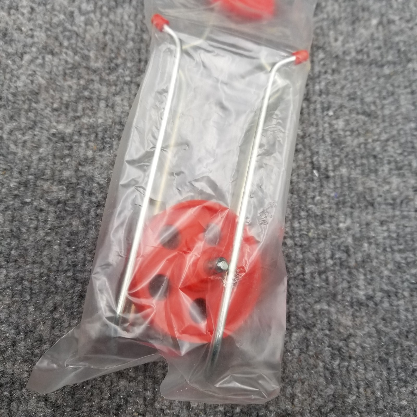 Vintage Magnetic Gyro Wheel Made In Taiwan Walking Wheel