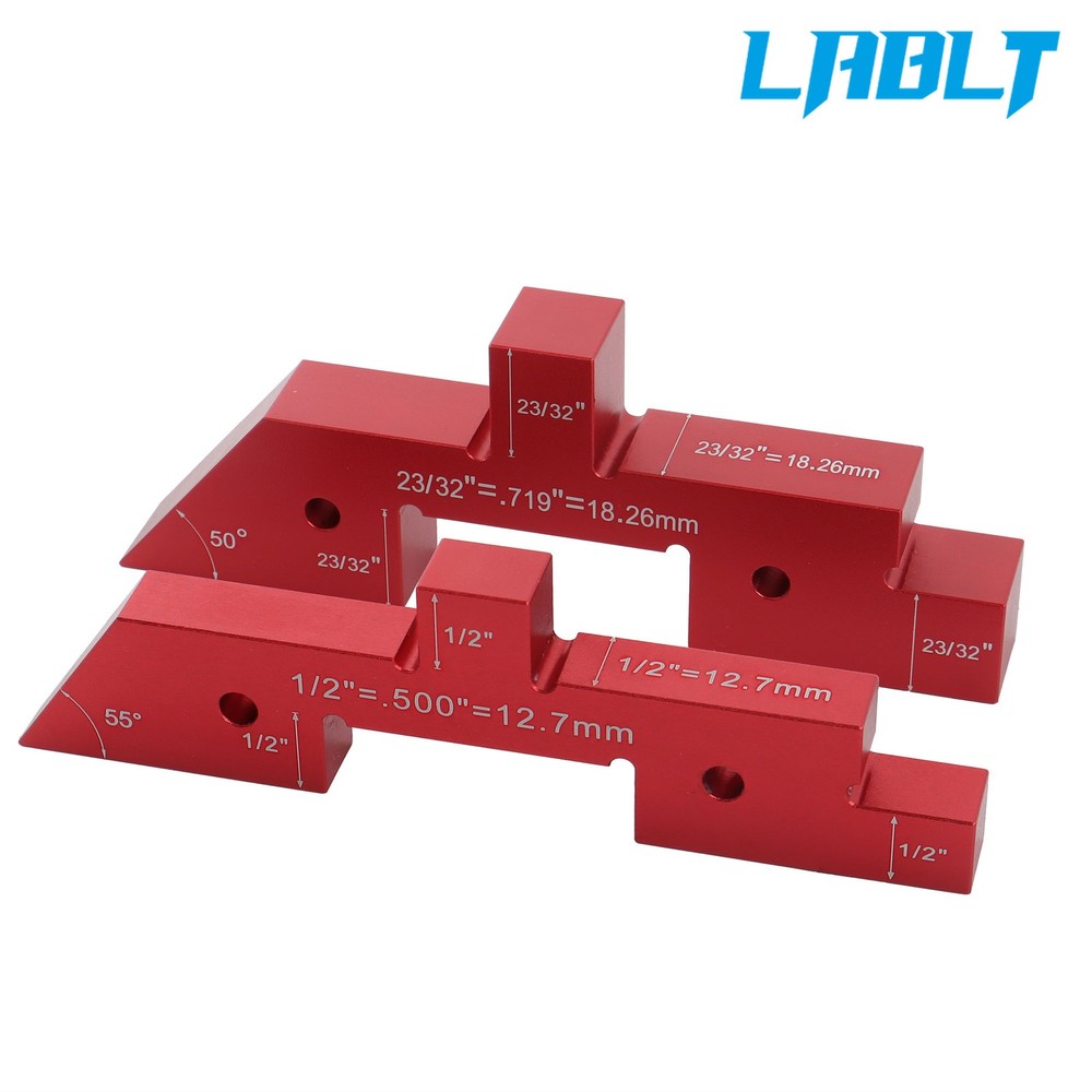 LABLT Height Gauge Router Table Setup Bars Precision Setup Blocks 14piece set