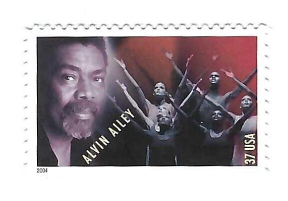 STAMP US SCOTT 3841 "American Choreographers - Alvin Ailey" 37 CENT MNH 2004