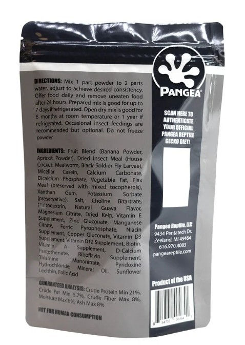 Pangea Gecko Diet Growth & Breeding Formula
