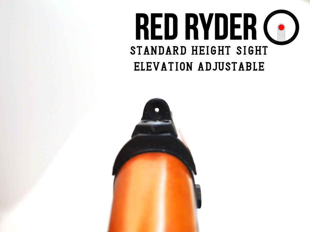 Red Ryder Peep Sight - Standard Height - Elevation Adjustable