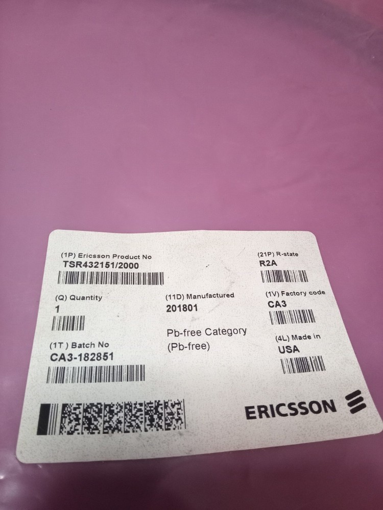 Ericsson TSR432151/2000 Cable Assembly NEW