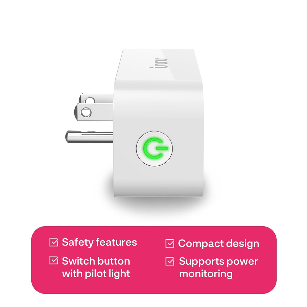 Zigbee Smart Plug, Works with Philips Hue*, Alexa and Smartthings, Zigbee Repeat