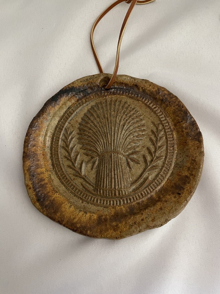 Wendland Pottery Butter Stamp Wall Plaque