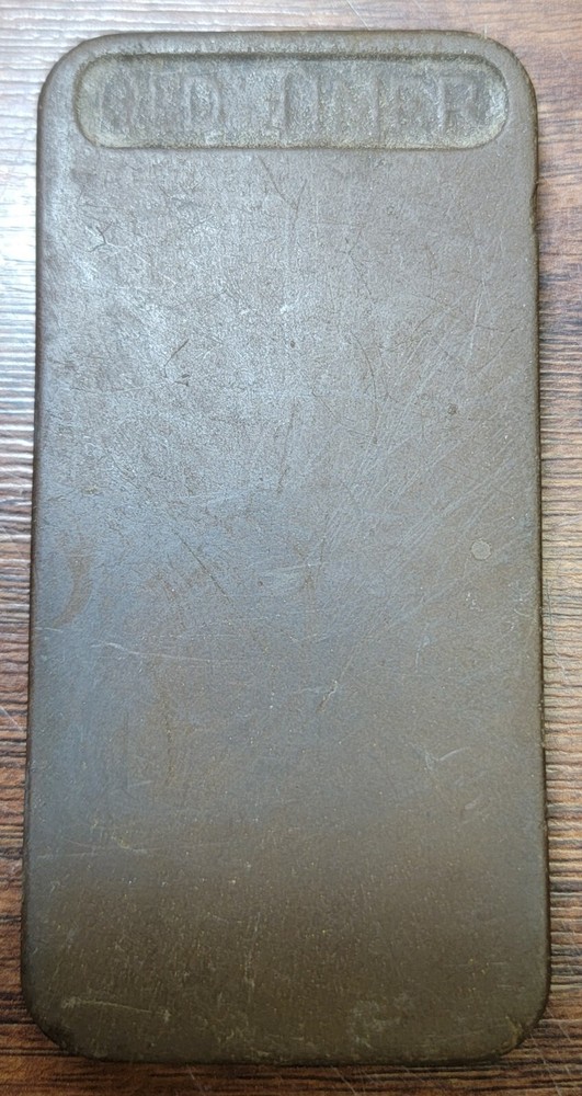 Rare OLD TIMER Barber's Hone Razor Sharpener Sharpening Stone