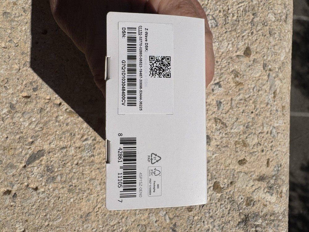 Ring Wireless Contact Sensor (2nd Gen,) - New ( Z Wave Plus)