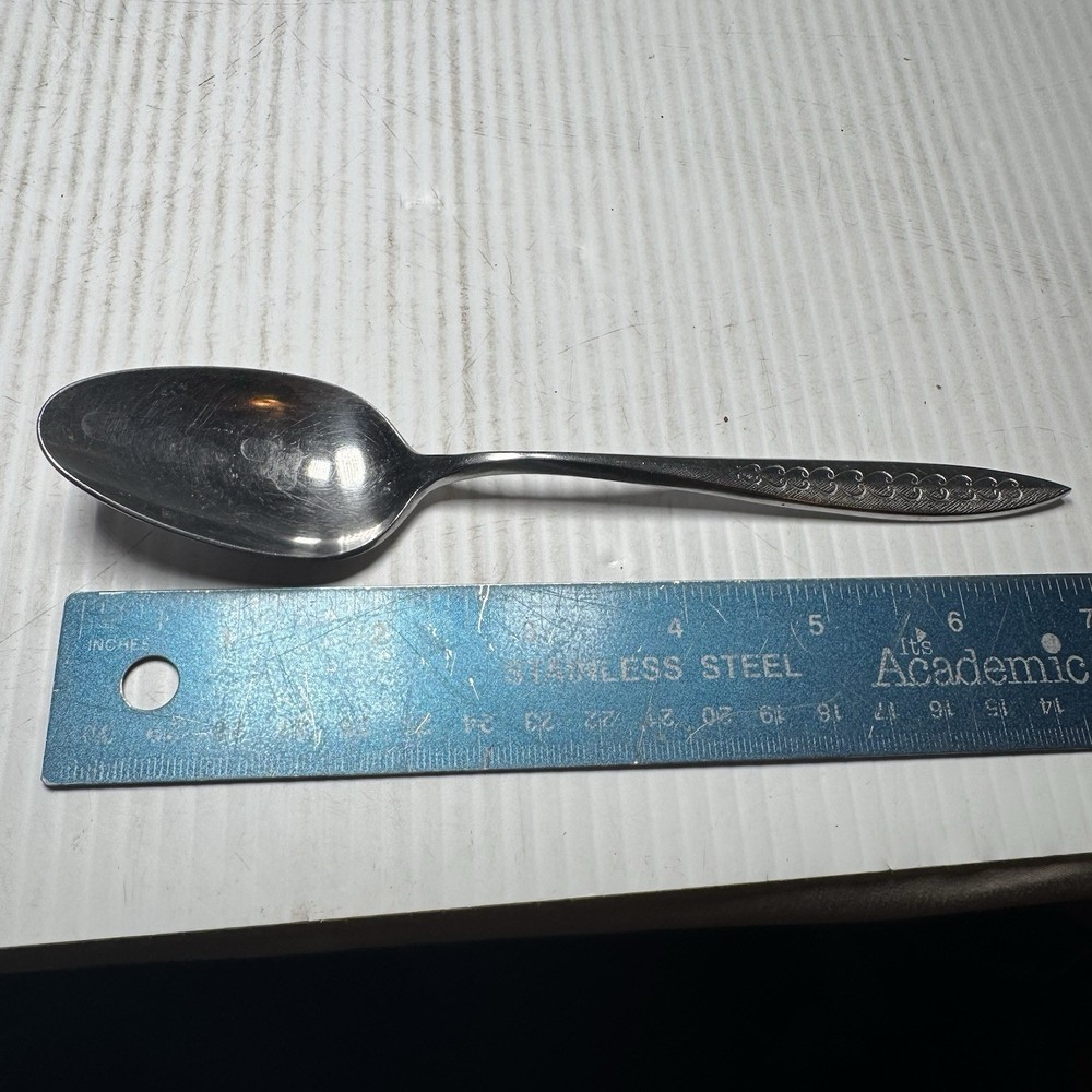 CSM50?? Electroplated Silver By Cosmo Product Co. Table Spoon