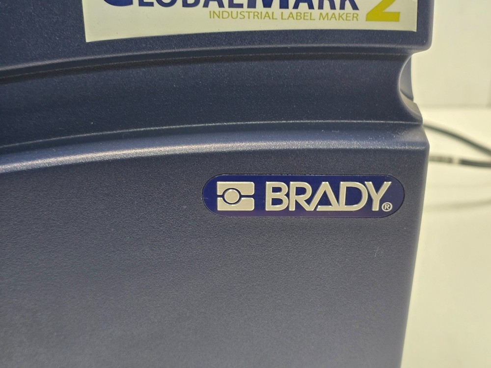 Brady GlobalMark 2 Color and Cut Industrial Label Maker (Error 49) Case Damage