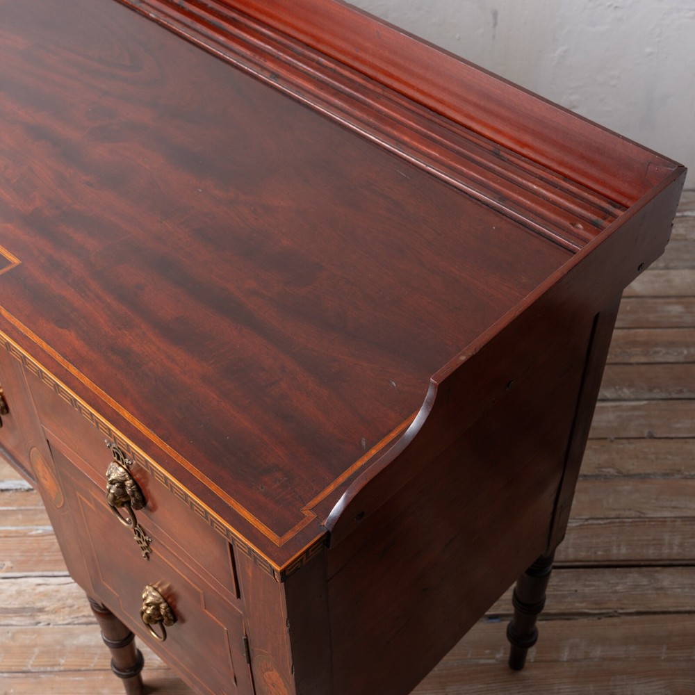 Regency Inlaid Mahogany Sideboard, c.1820