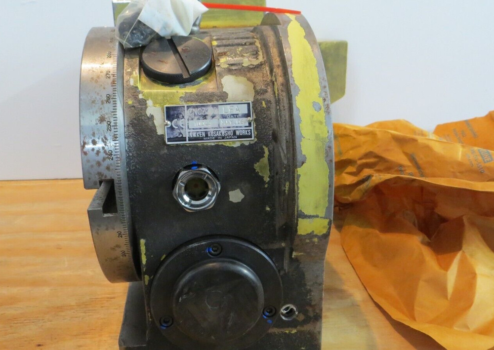 REBUILT Nikken CNC-202, 4th axis, CNC rotary table