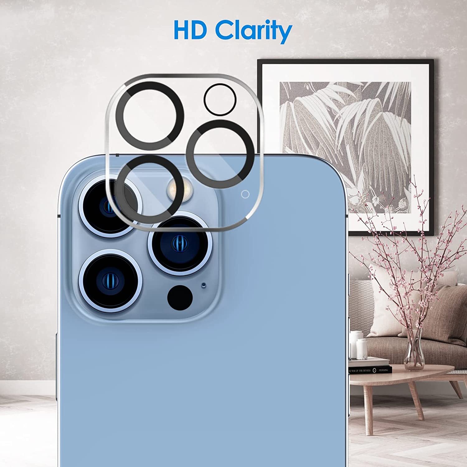 Camera Lens Protector For iPhone 15 14 13 12 11 Pro Max Min Tempered Glass Cover