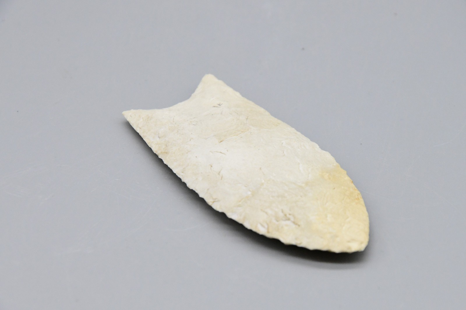 Clovis Point White Mint Condition 3" Long 1.5" Wide Brown County, Illinois