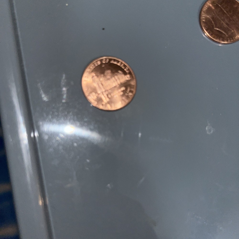 2009 Abe Sitting On a Log Penny Uncirculated